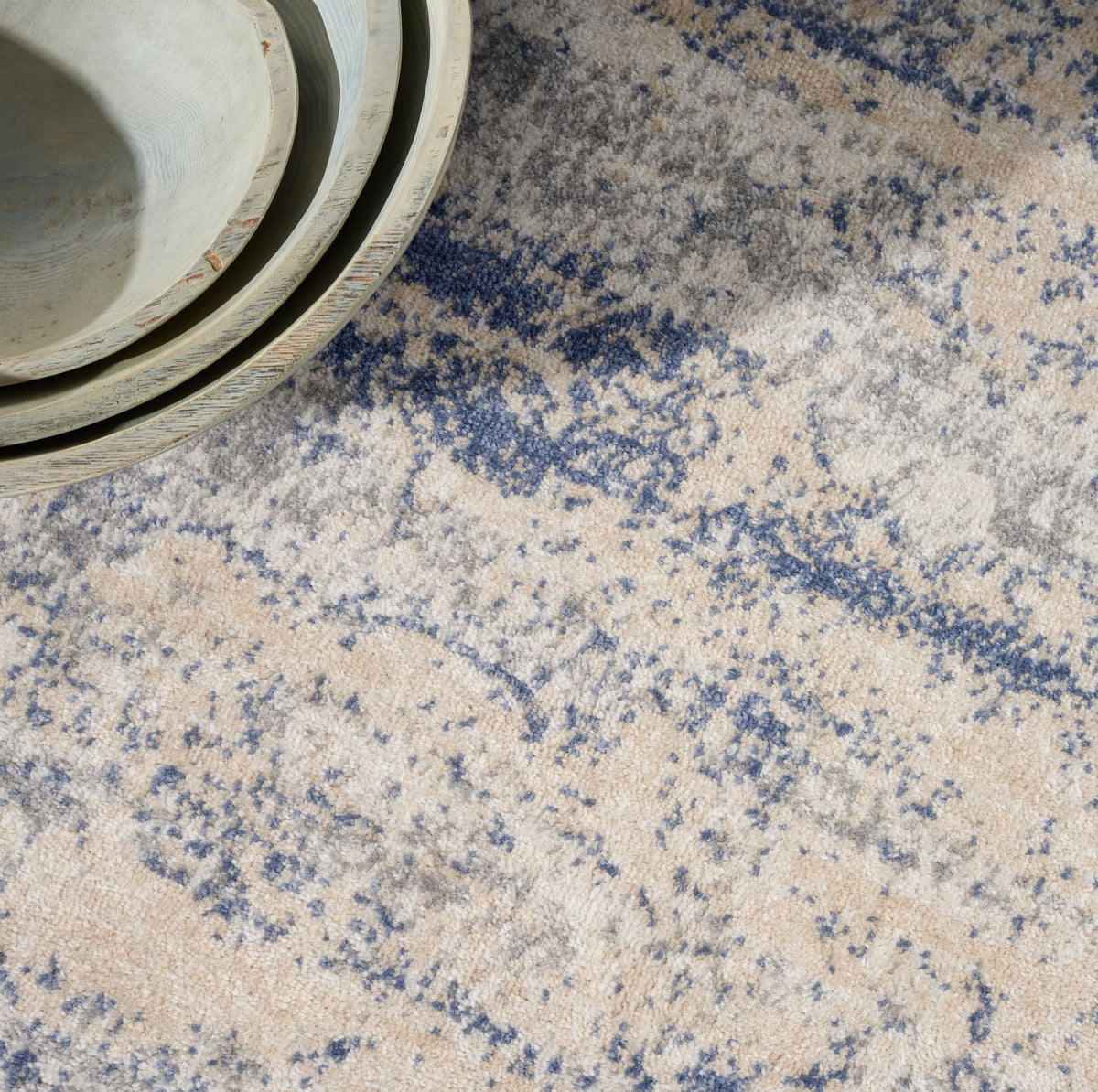 River Flow RFV01 Grey Rug
