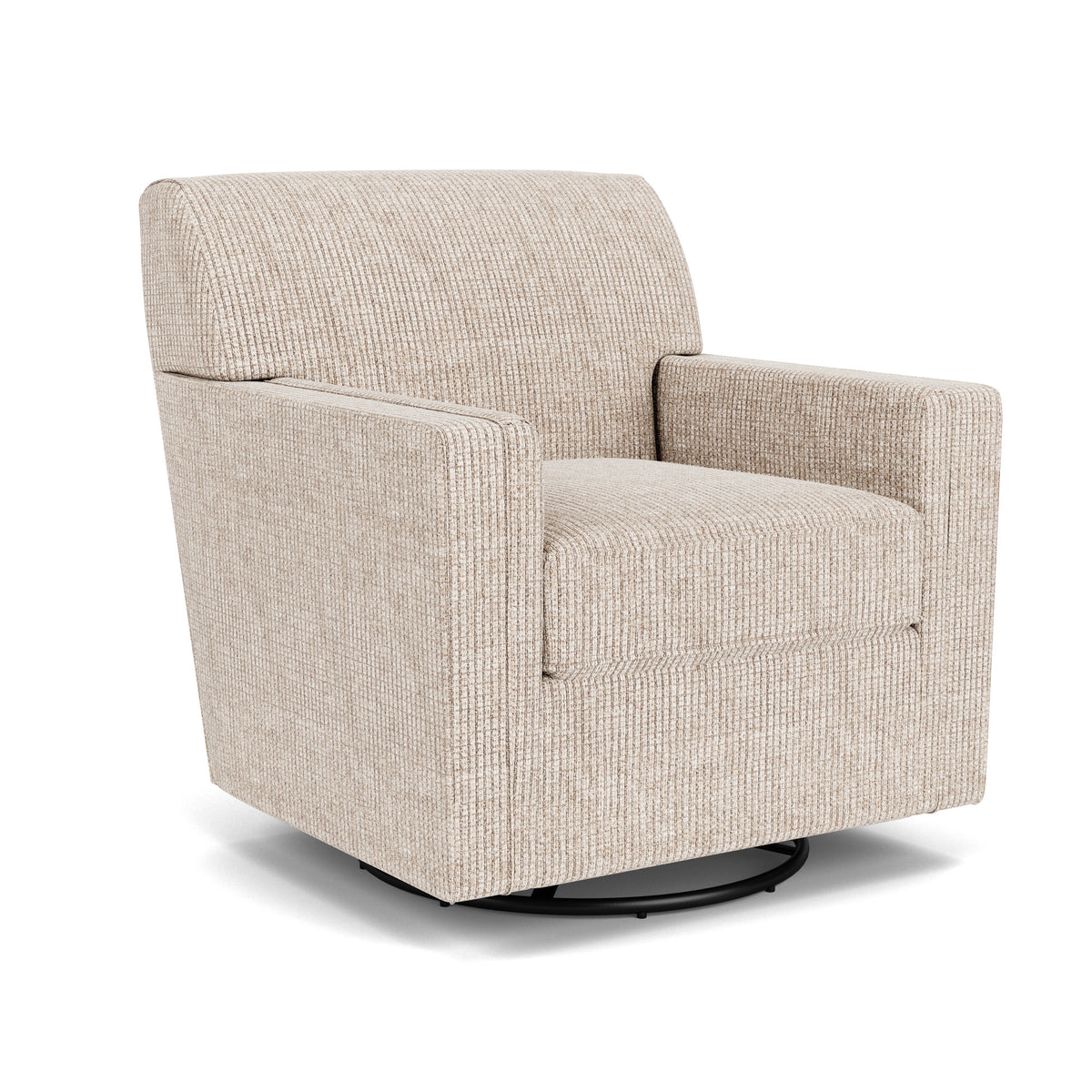 Nora Fabric Swivel Chair