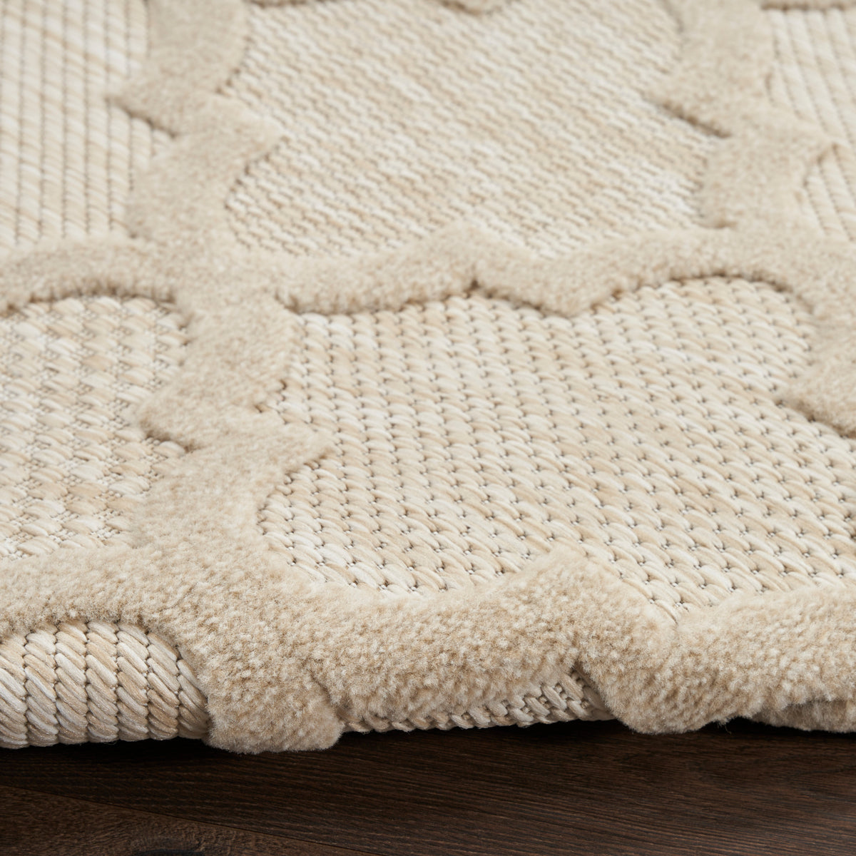 Easy Care NES01 Cream Rug