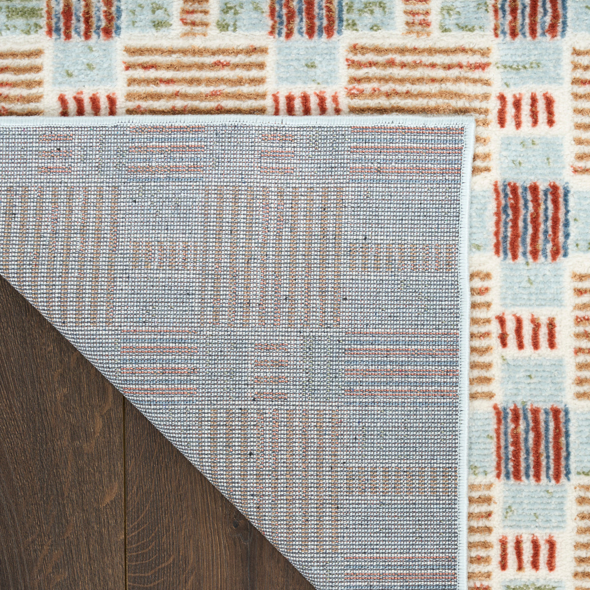 Nordic NRC14 Rust Multicolor Rug