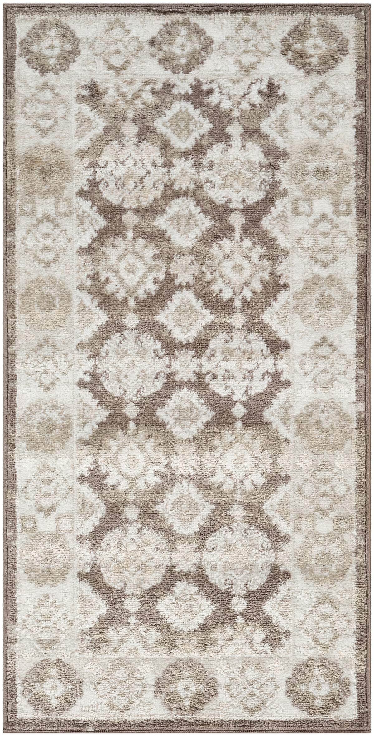 Dekor DEK02 Ivory Brown Rug