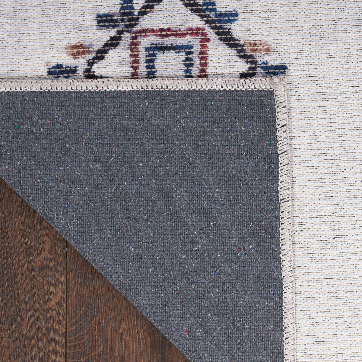 New Concept Washables SR108 Ivory Multicolor Rug