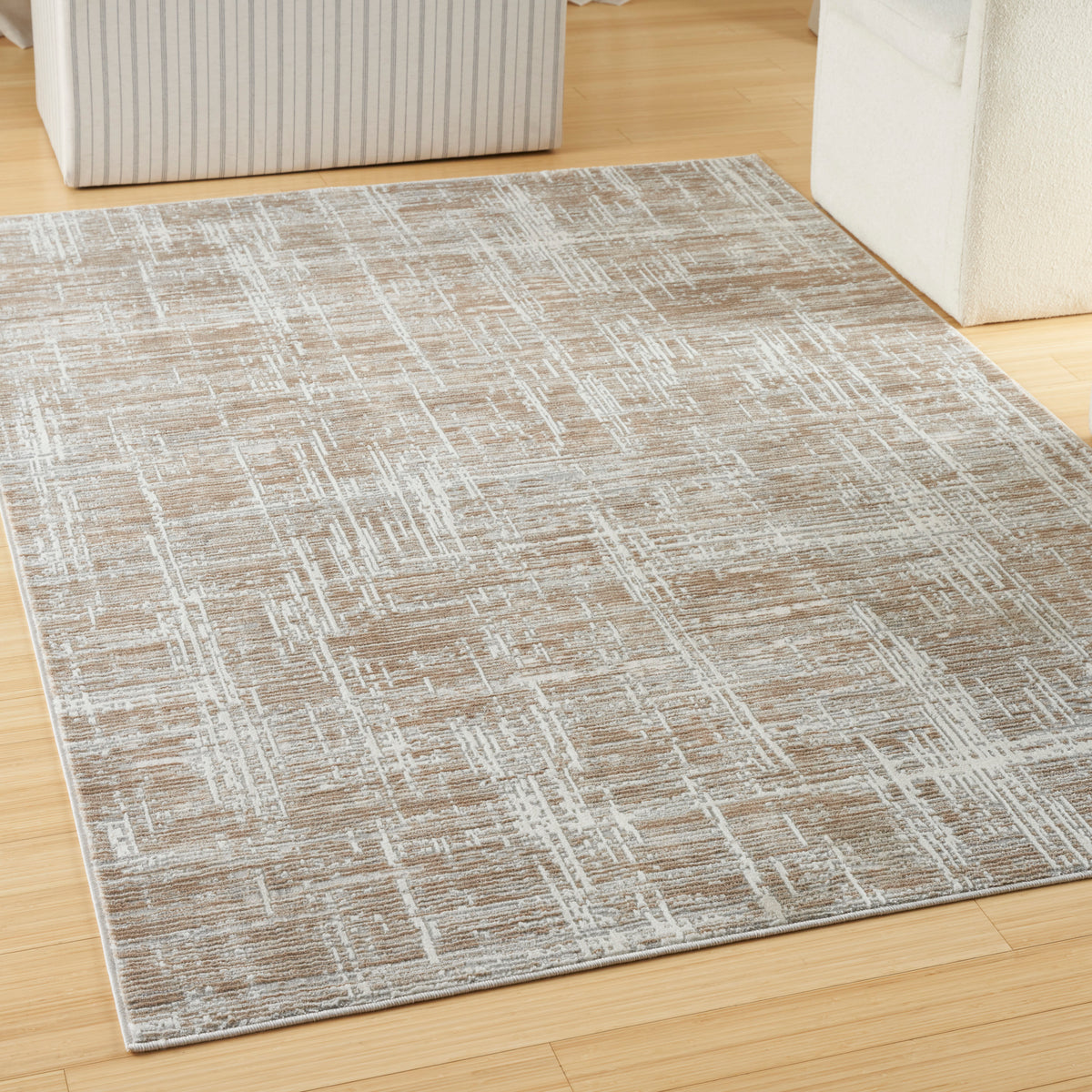 Home Texture HMT03 Beige Grey Rug