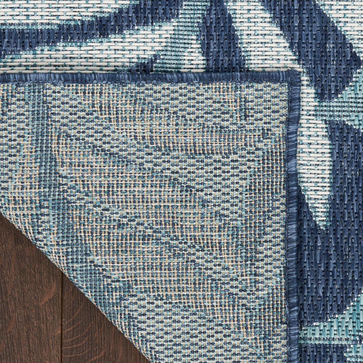 Garden Oasis GOA01 Navy Rug
