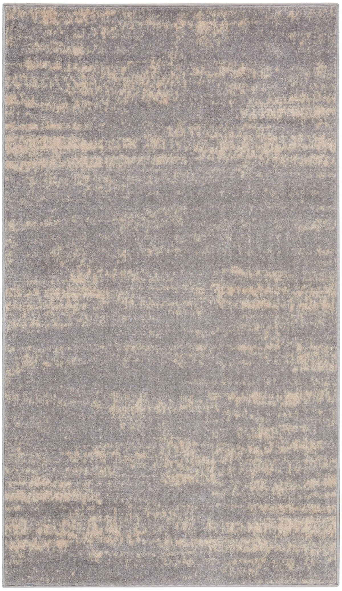 Nourison Essentials NRE03 Grey Beige Rug
