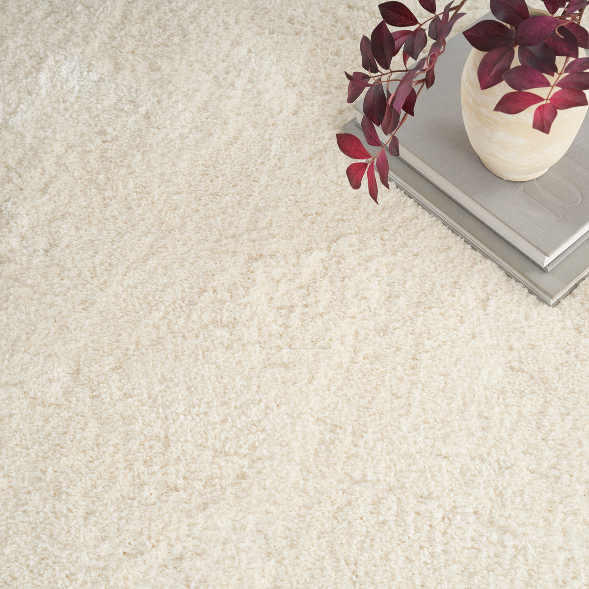 Dreamy Shag DRS05 Ivory Rug