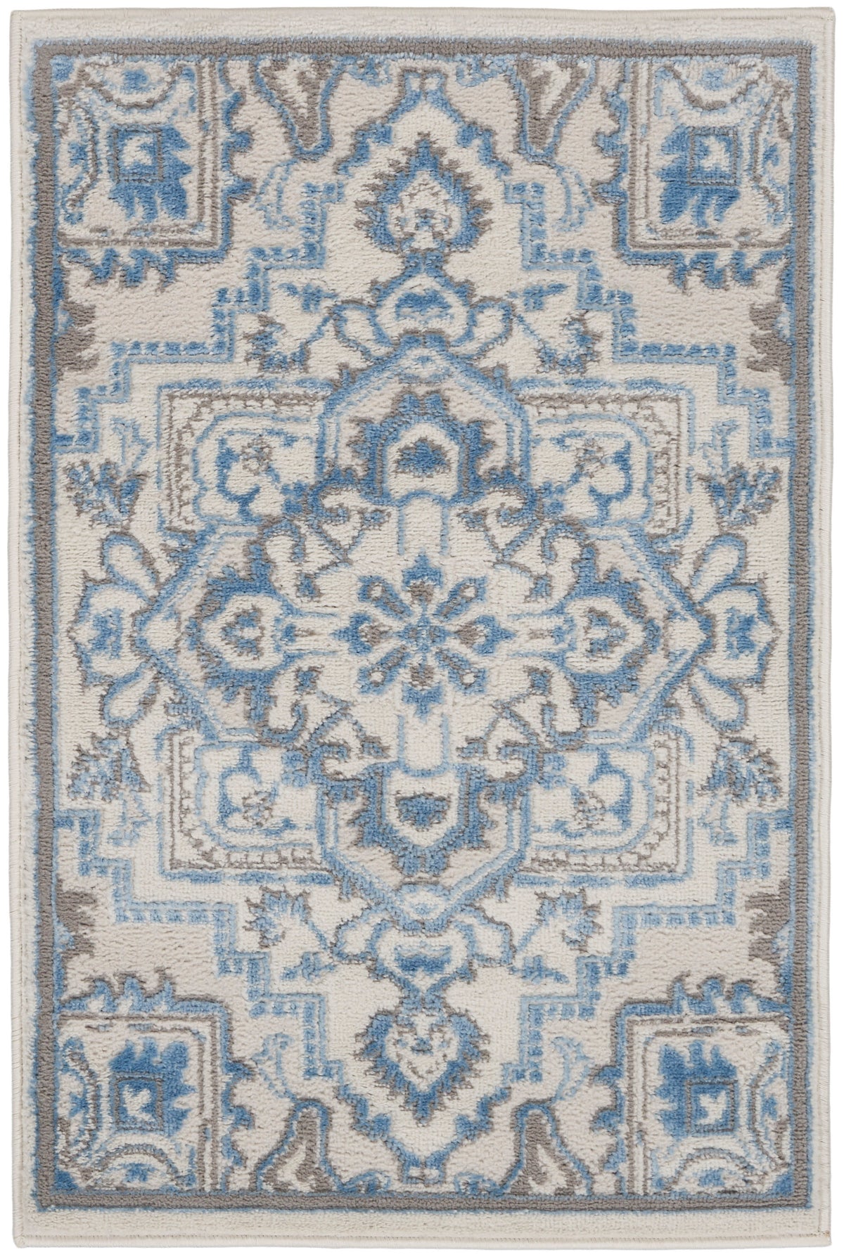 Elation ETN10 Ivory Blue Rug