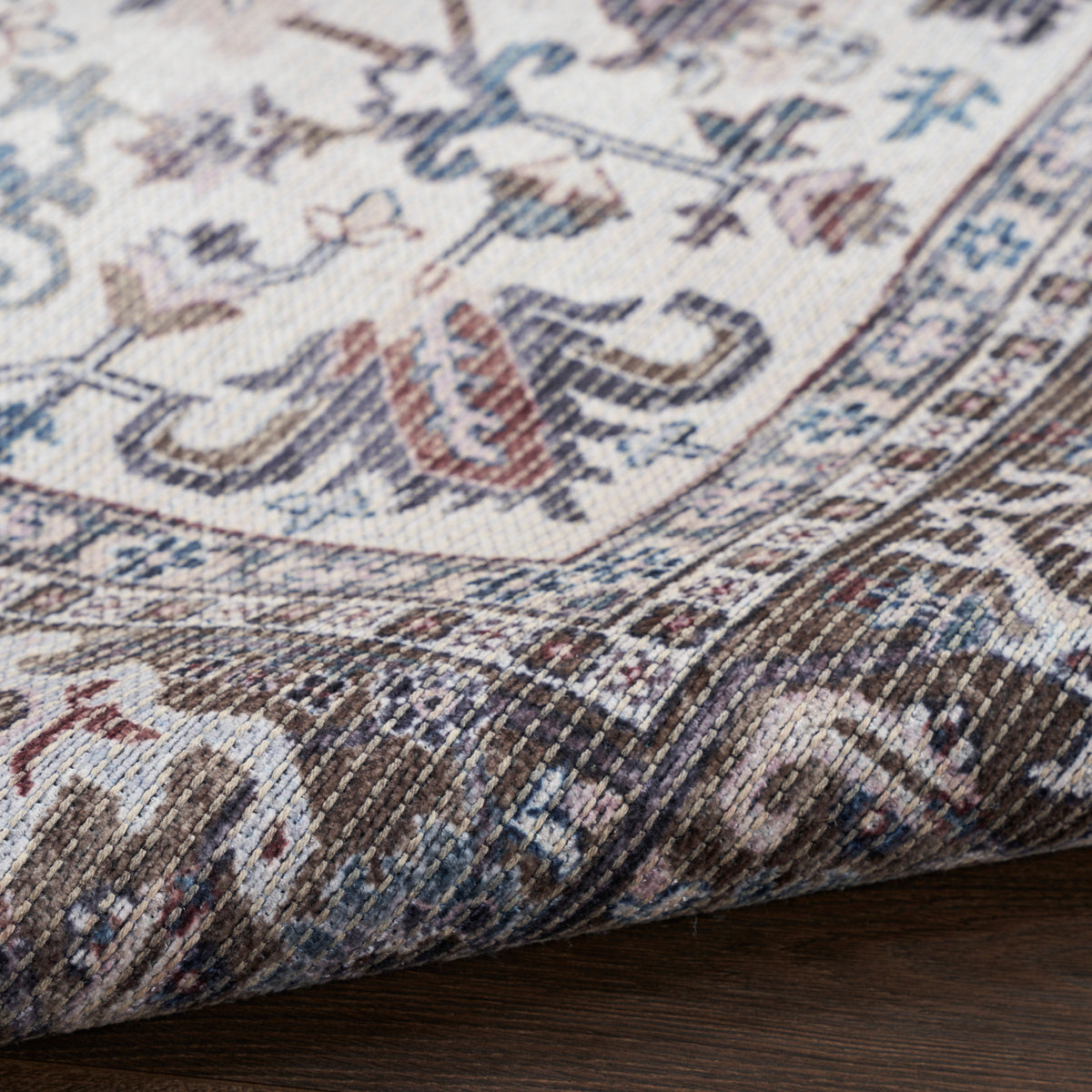 New Concept Washables SR104 Olive Ivory Rug