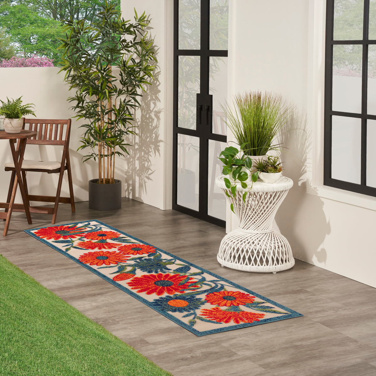 Aloha ALH33 Ivory Multicolor Rug