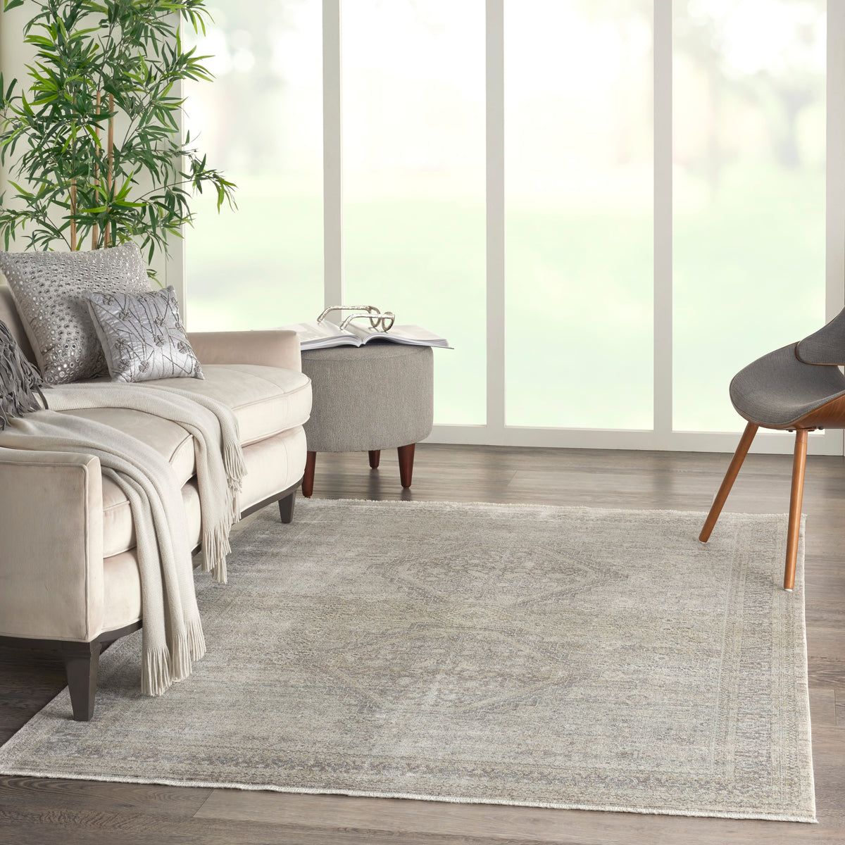 Starry Nights STN04 Cream Grey Rug