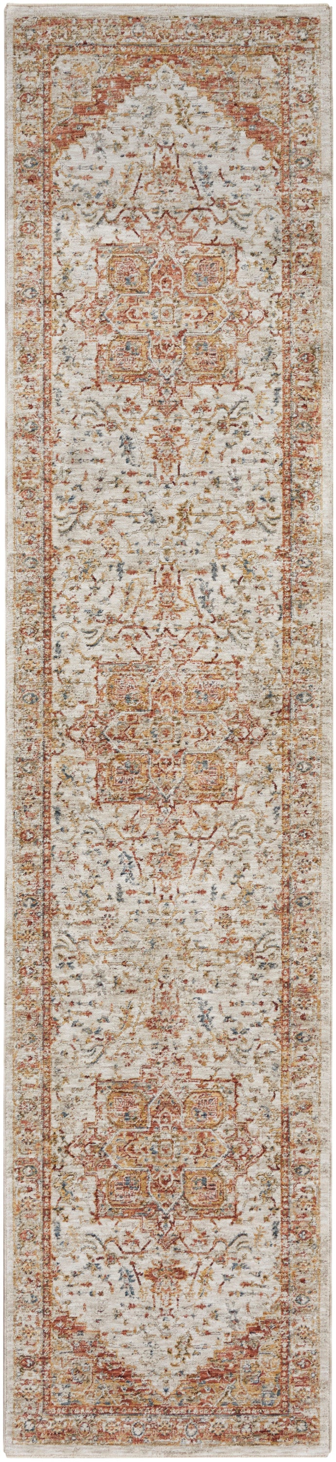 Sahar SHR06 Ivory Rust Rug