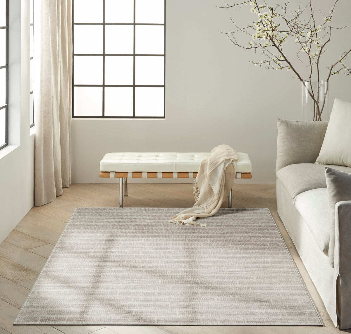 CK079 Notes NOT04 Ivory Grey Rug
