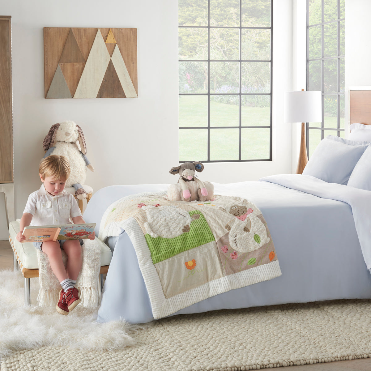 Plush Lines N0605 Grey 7" x 17" Plush Animals
