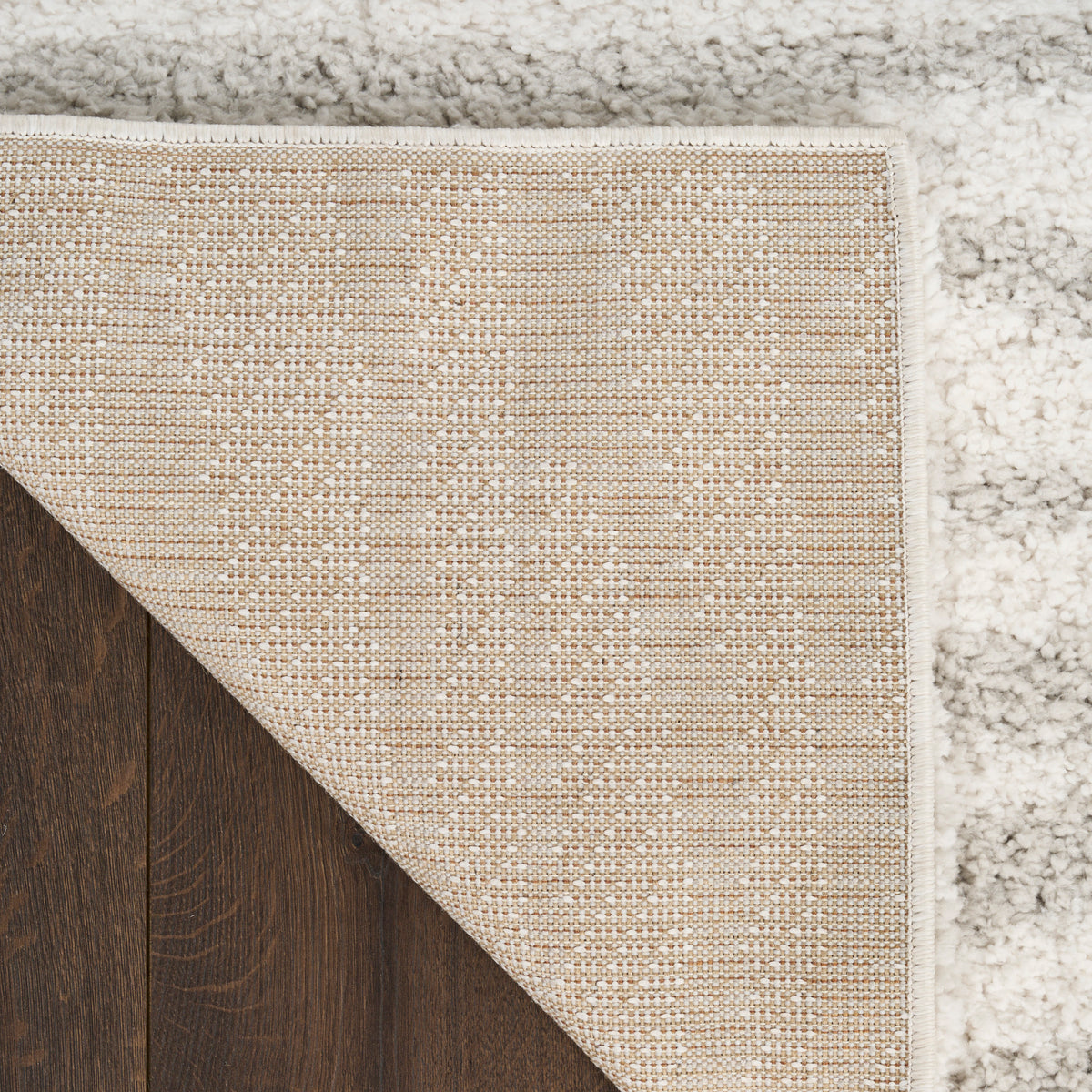 Modern Shag MMD05 Ivory Grey Rug