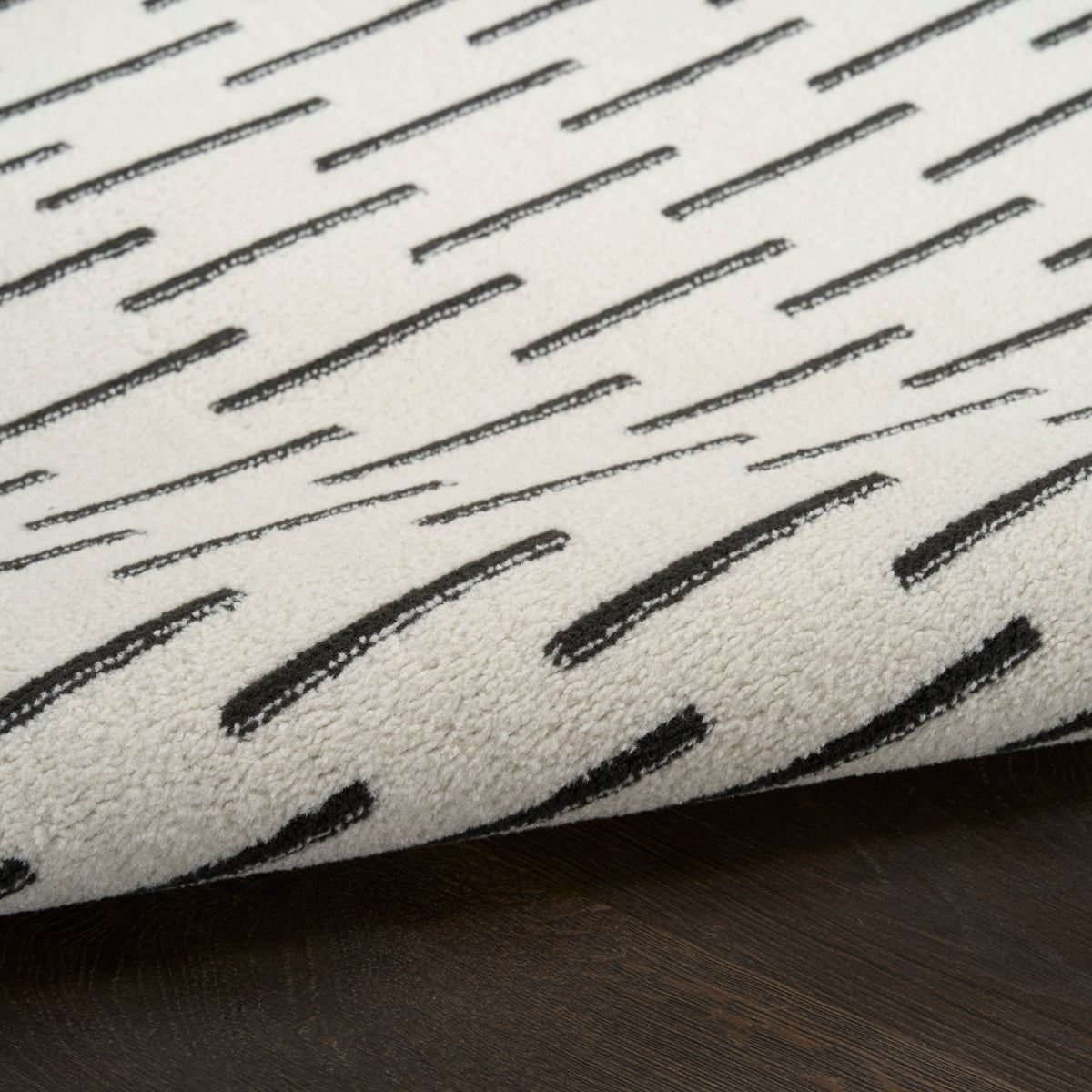 Nordic NRC12 Ivory Black Rug
