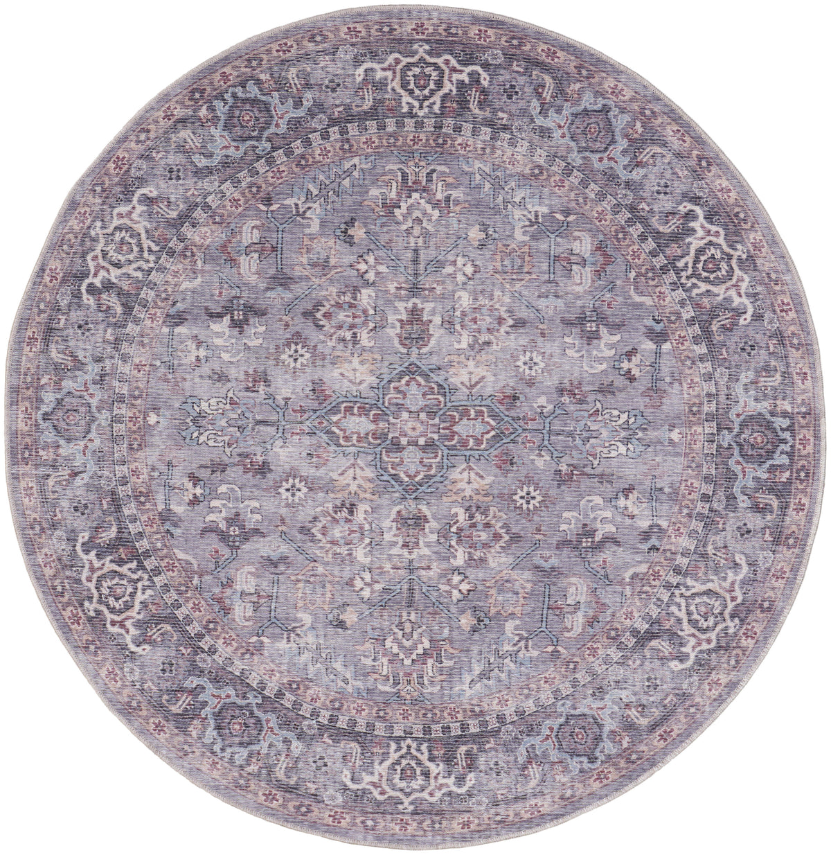 New Concept Washables SR104 Grey Rug