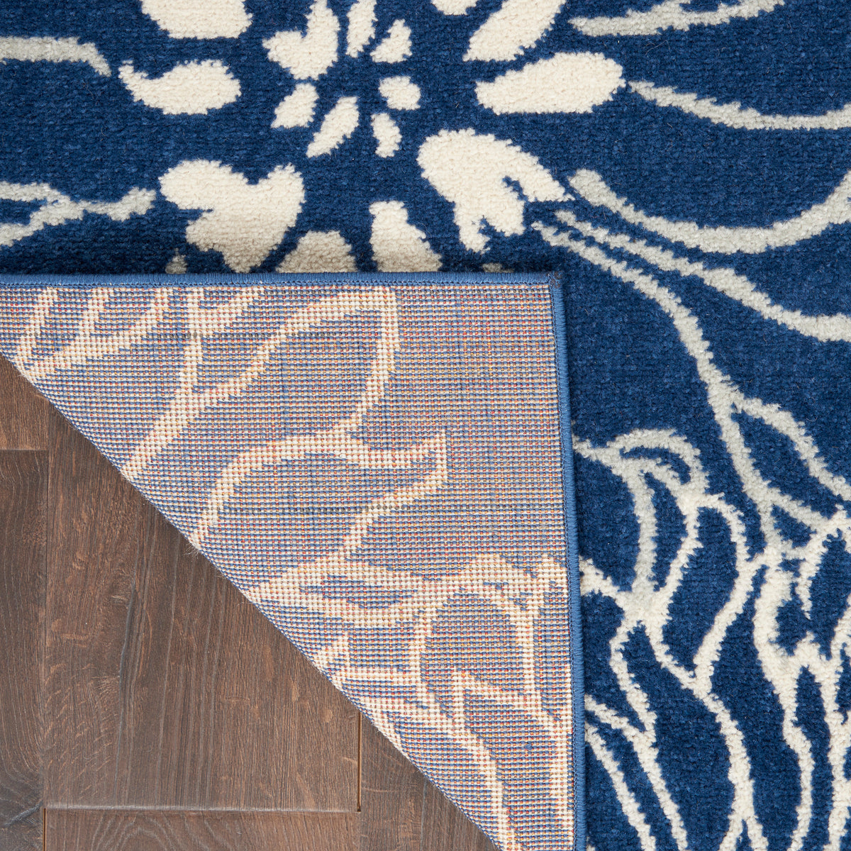 Passion PSN17 Navy Ivory Rug