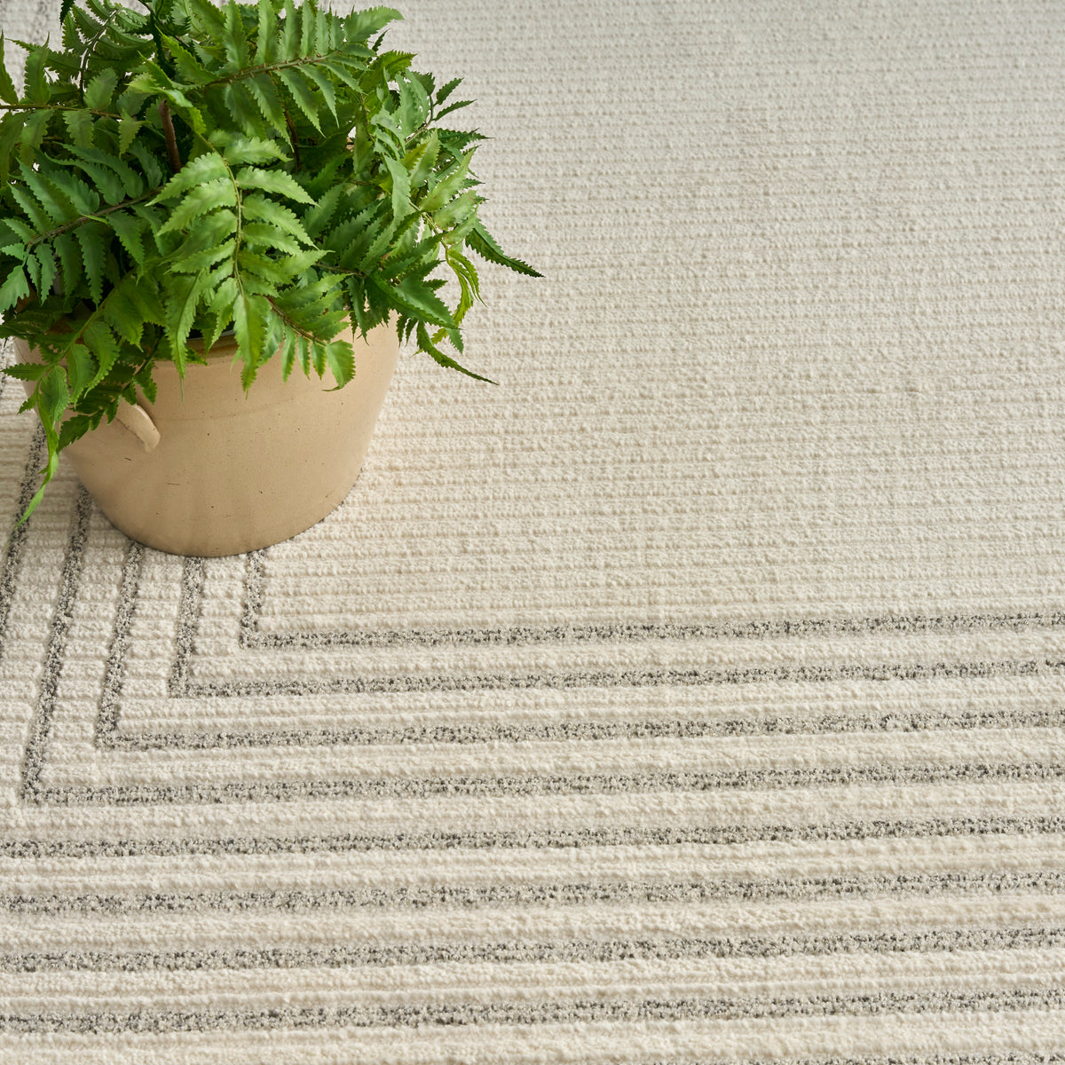 Ivory Hues IVH03 Ivory Grey Rug