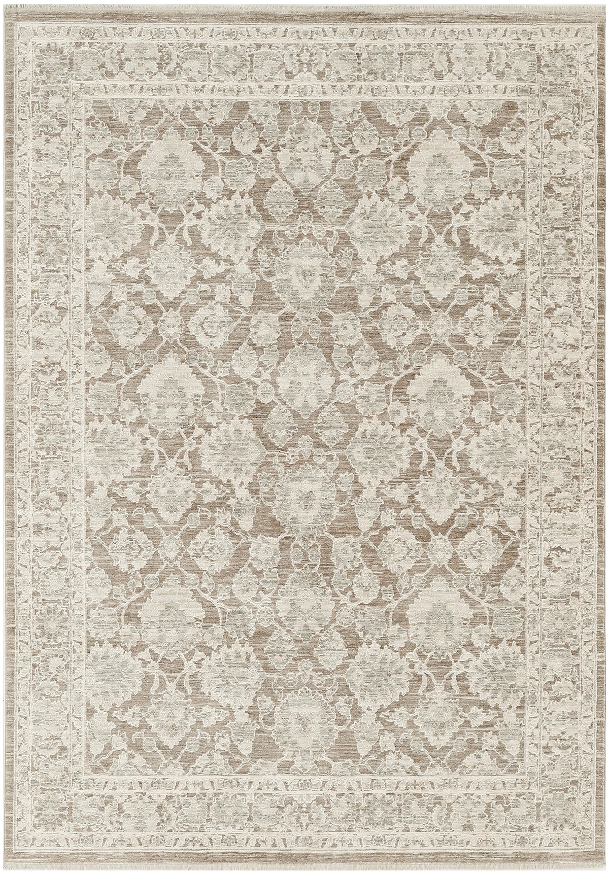 Shadows SHW03 Ivory Mocha Rug