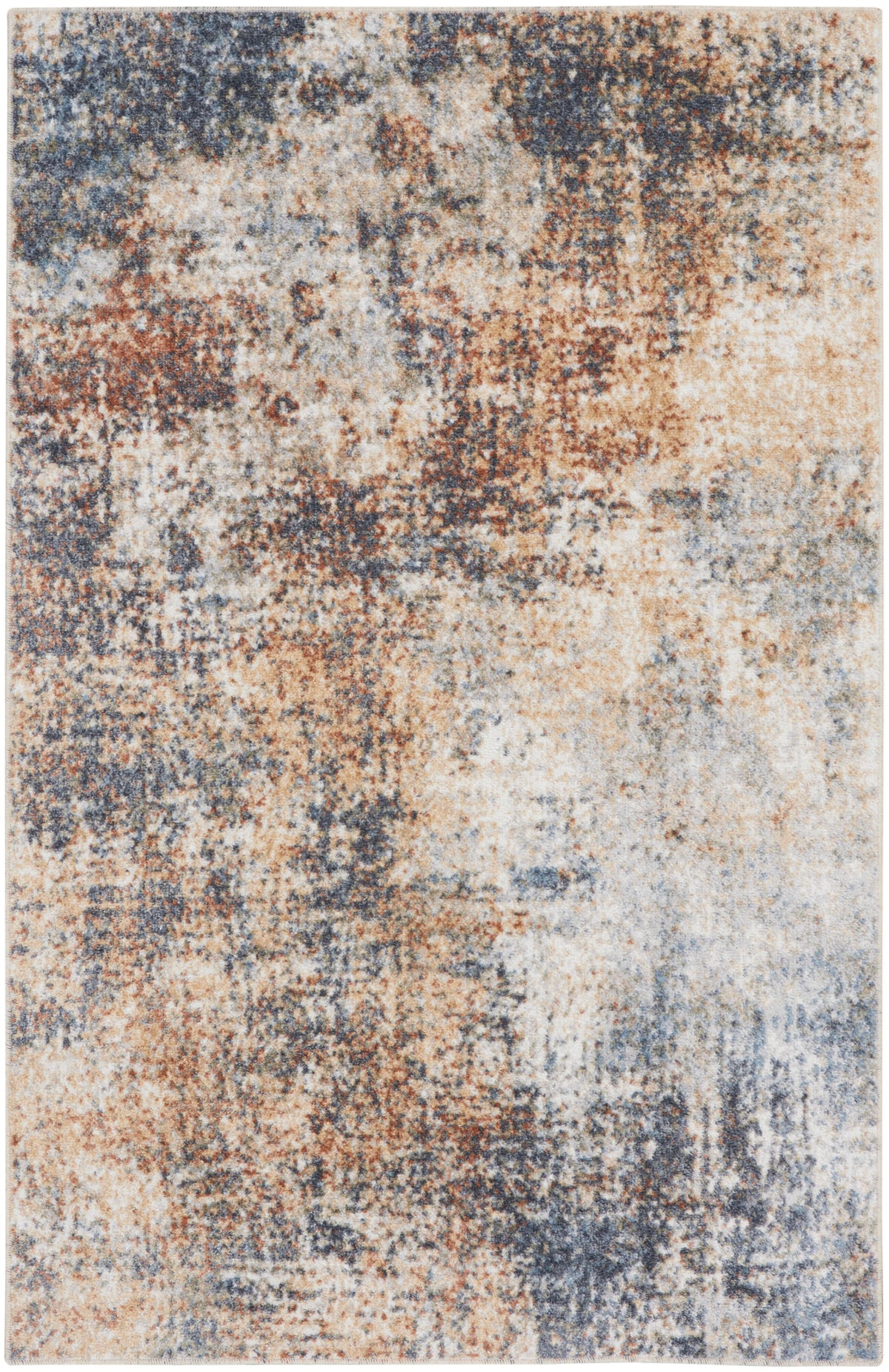 Astra Machine Washable ASW07 Multicolor Rug