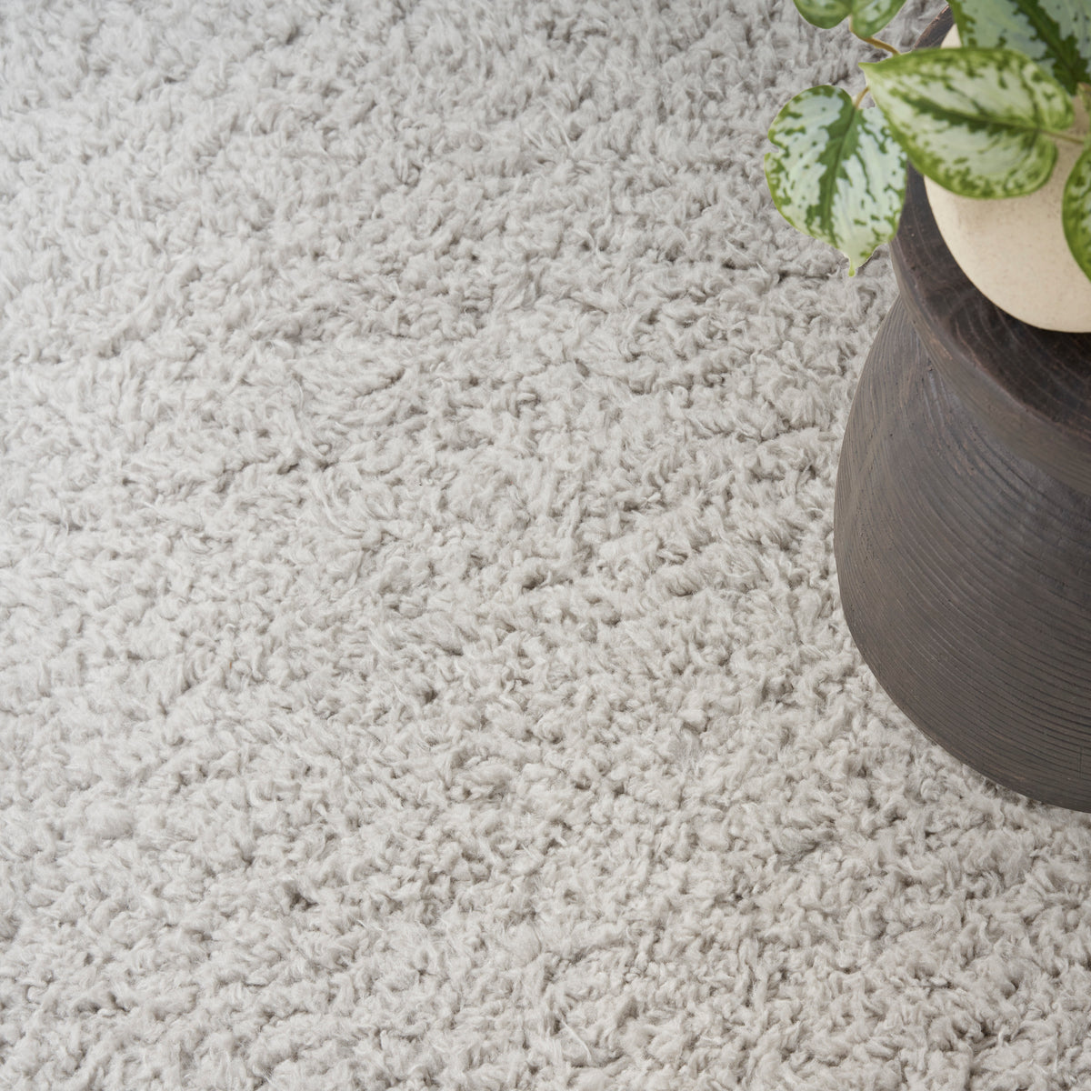 Modern Shag MMD02 Silver Rug