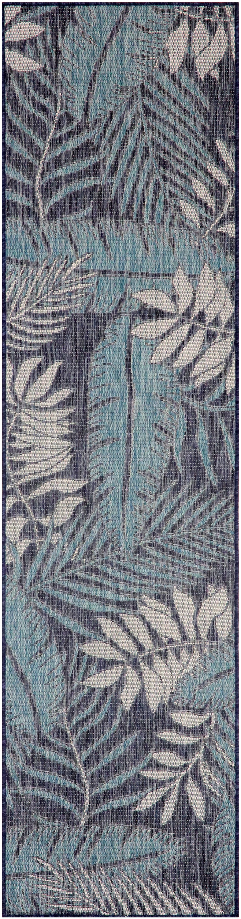 Garden Oasis GOA02 Navy Rug