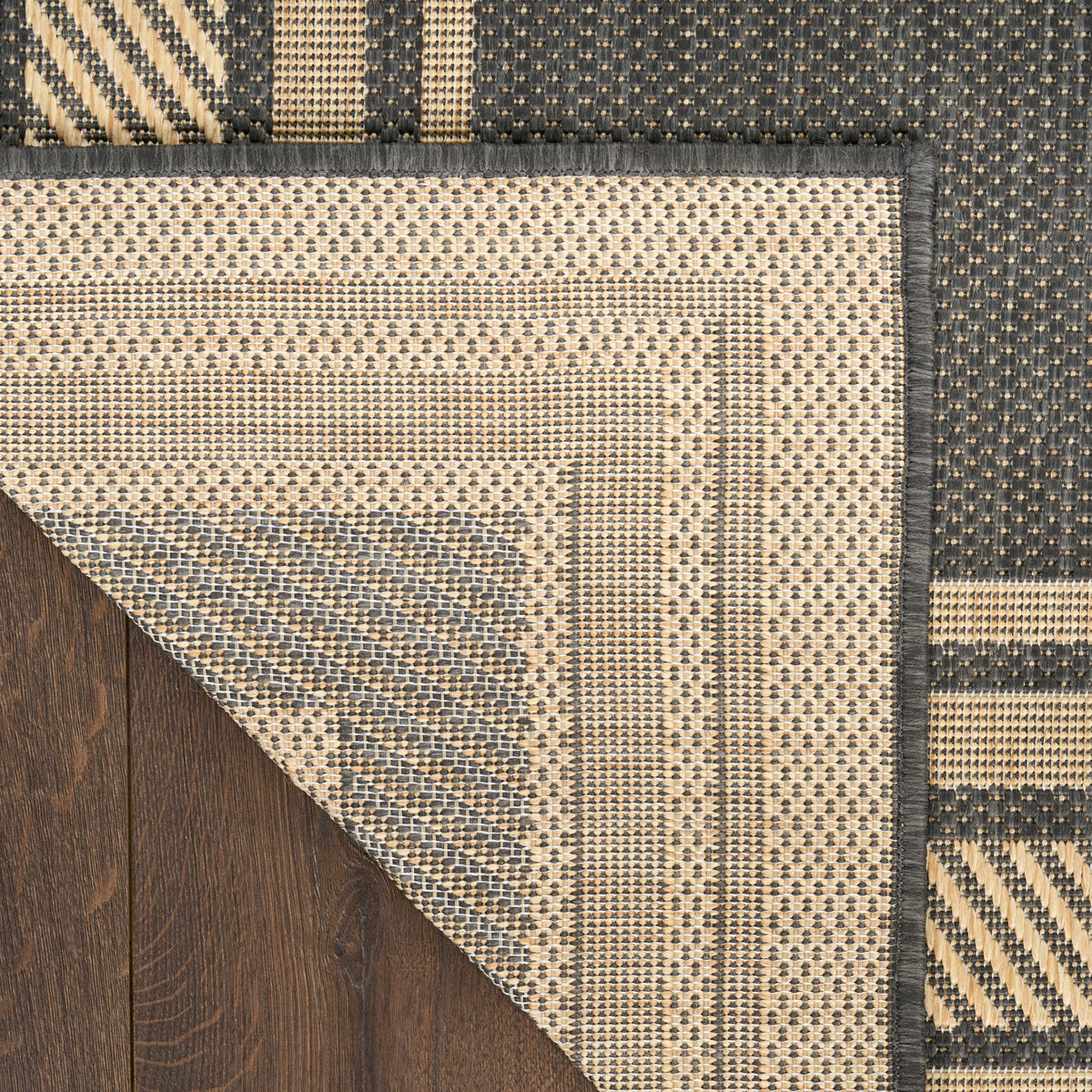 Horizon Indoor/Outdoor HOZ03 Charcoal Rug