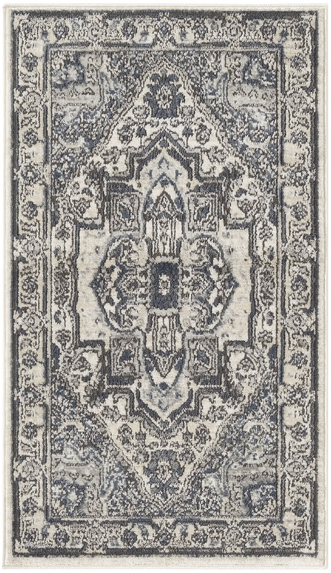 Quarry QUA18 Ivory Navy Rug
