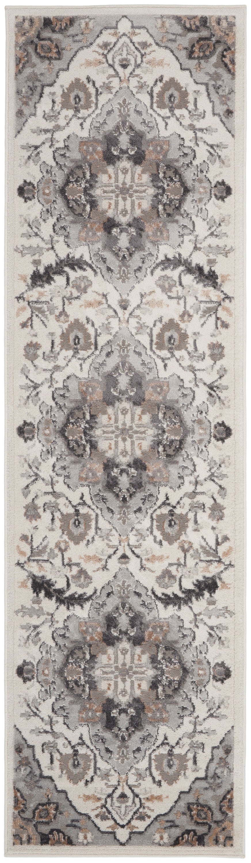 Elation ETN09 Ivory Grey Rug