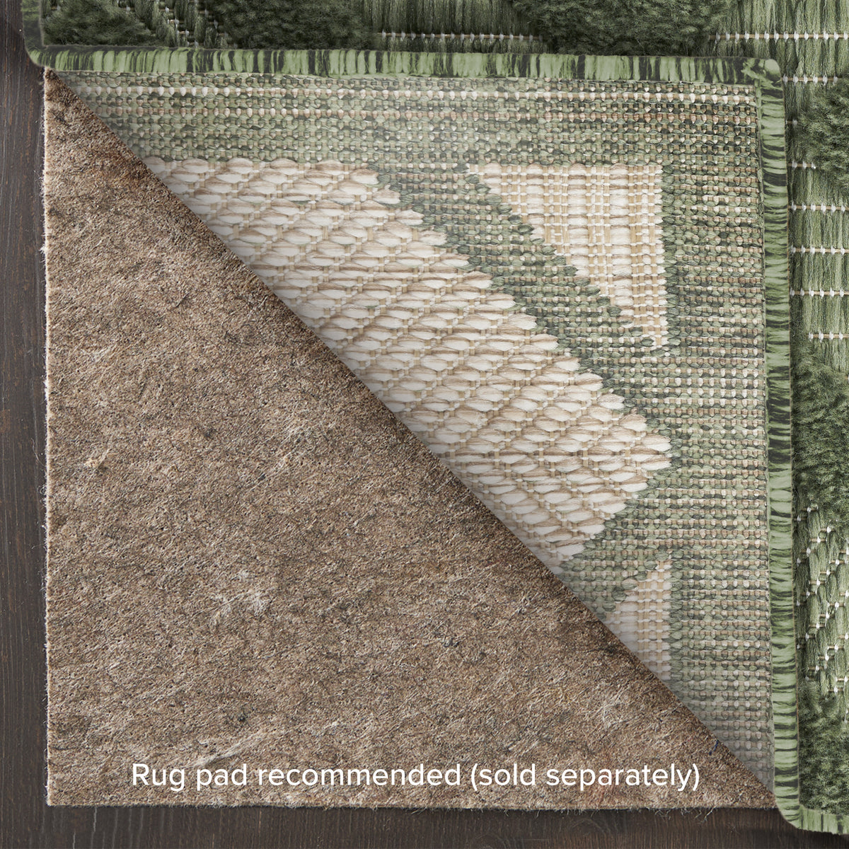 Versatile NRV01 Green Rug