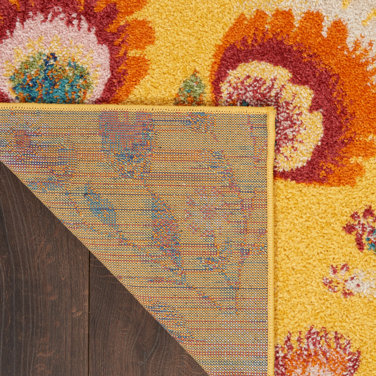 Allur ALR08 Yellow Multicolor Rug