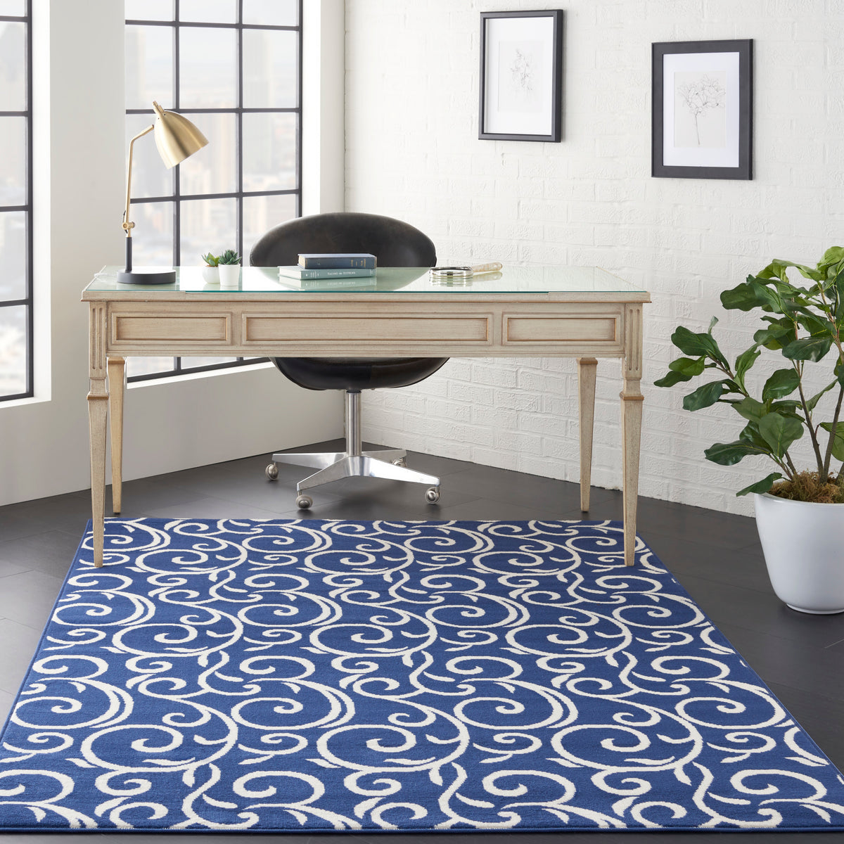 Grafix GRF19 Navy Rug