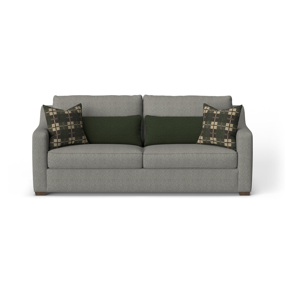 Milo Fabric Two-Cushion Sofa