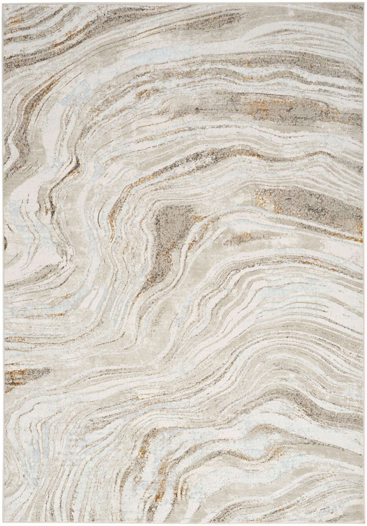 Glitz GLZ22 Grey Gold Rug