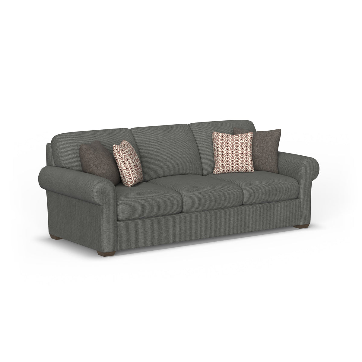 Randall Fabric Three-Cushion Sofa