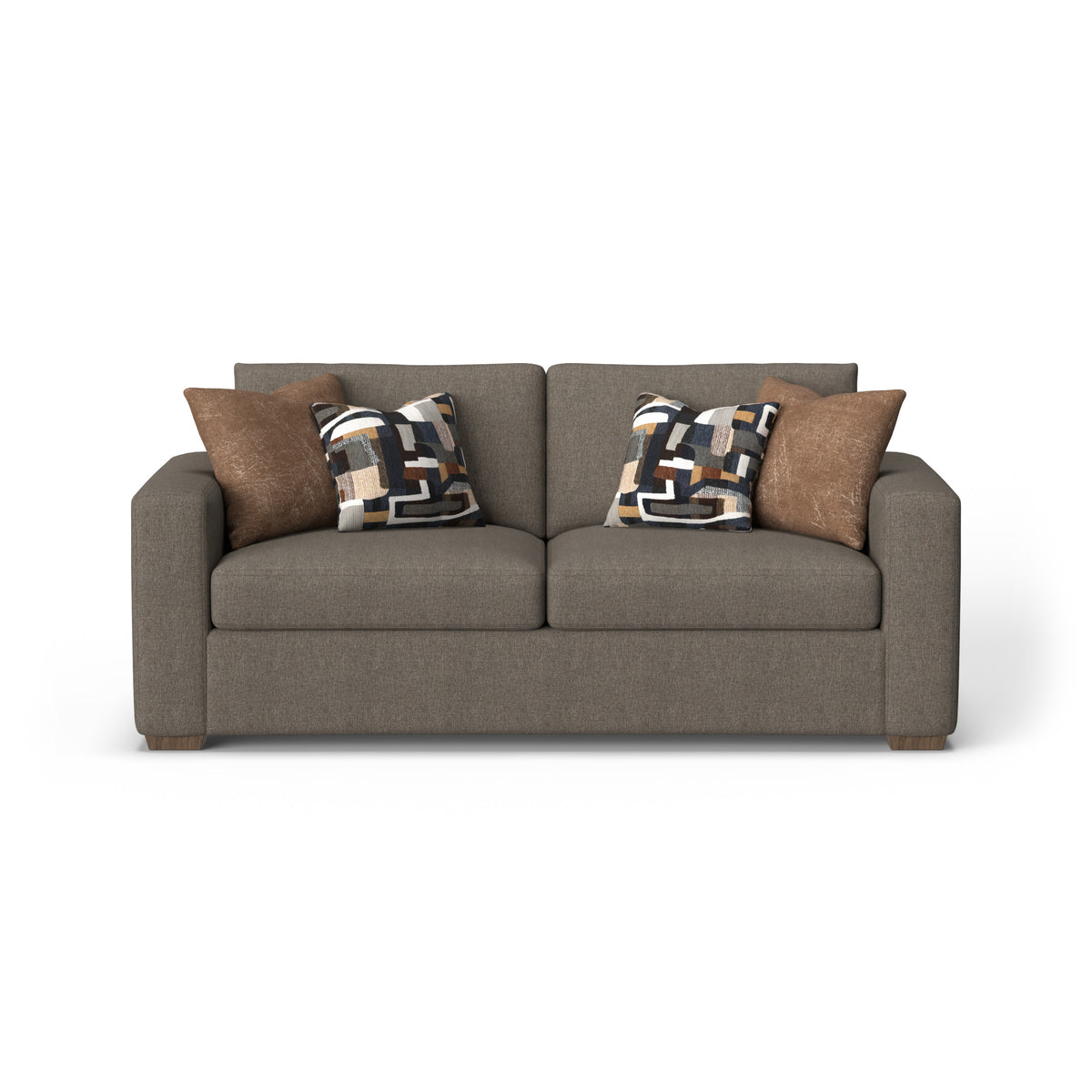 Collins Fabric Two-Cushion Sofa