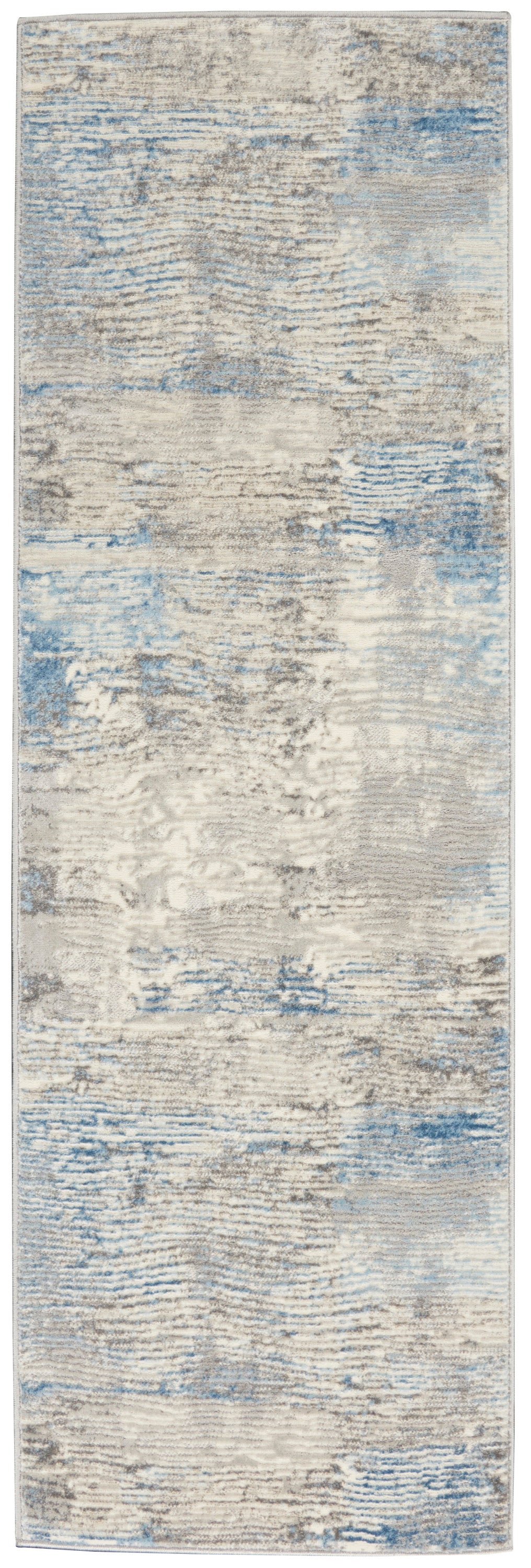 Solace SLA01 Ivory Grey Blue Rug