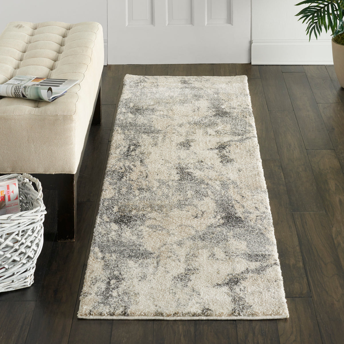 Fusion FSS16 Cream Grey Rug