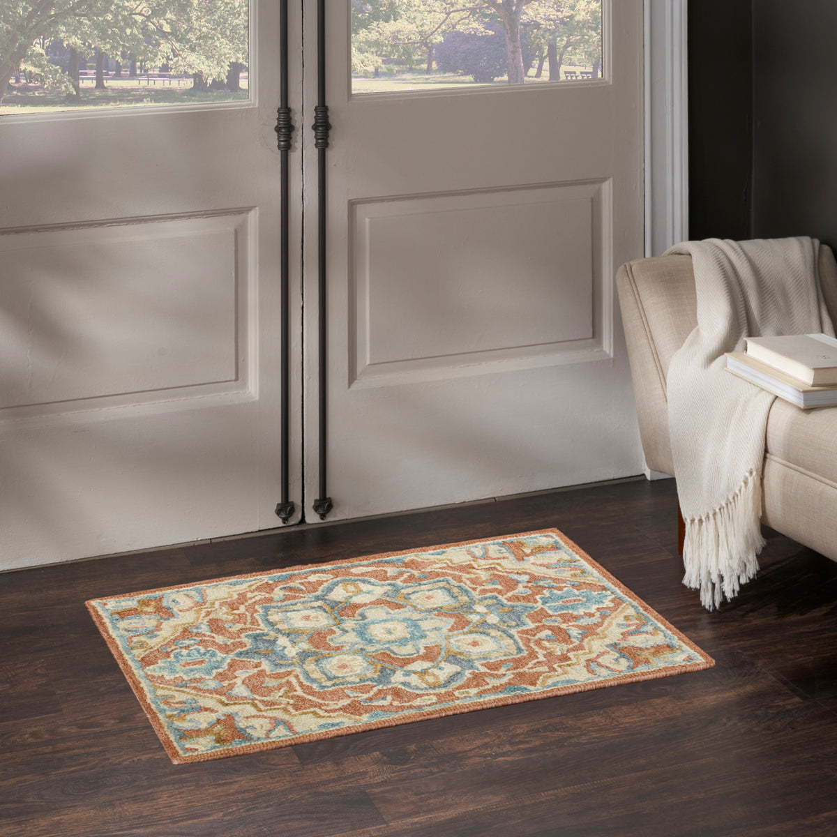 Maison MSO06 Rust Ivory Rug