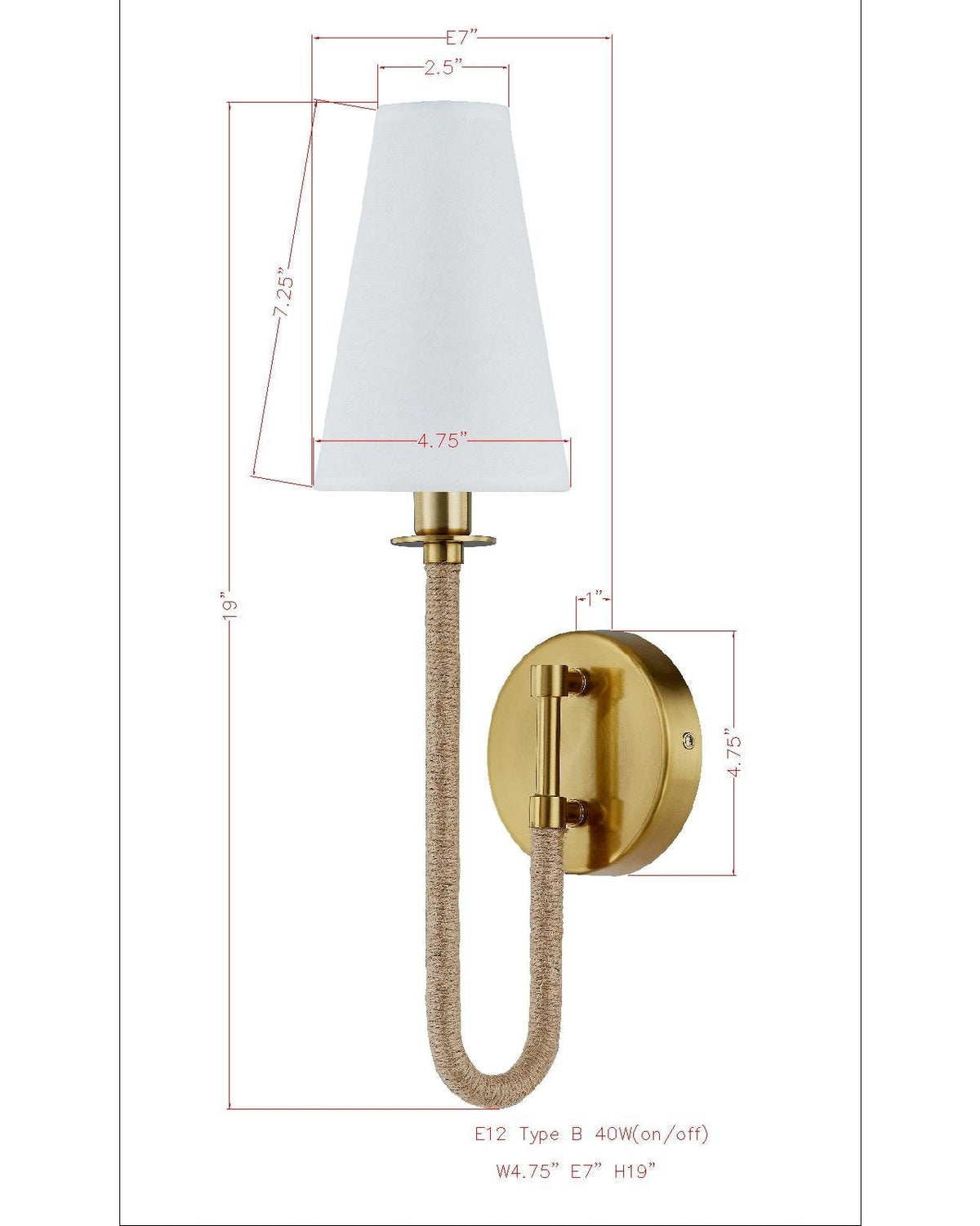 Tatum Sconce