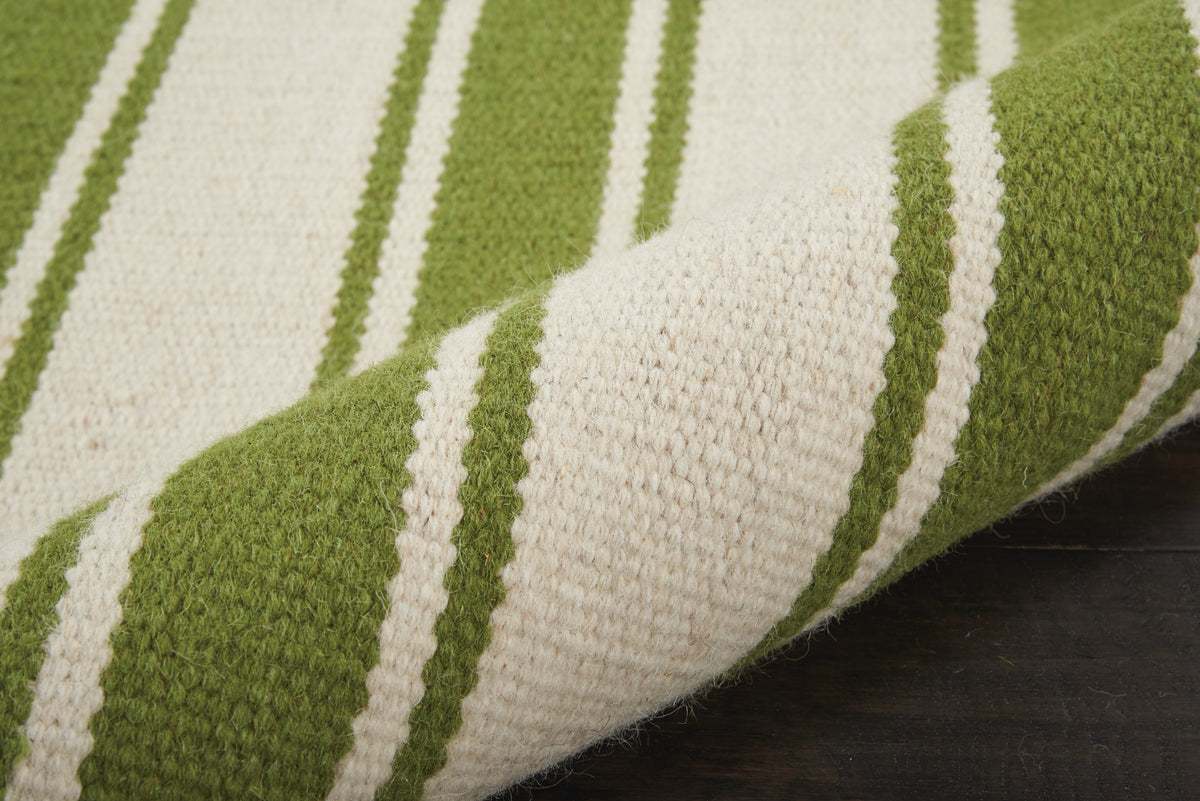 Rio Vista DST01 Ivory/Green Rug