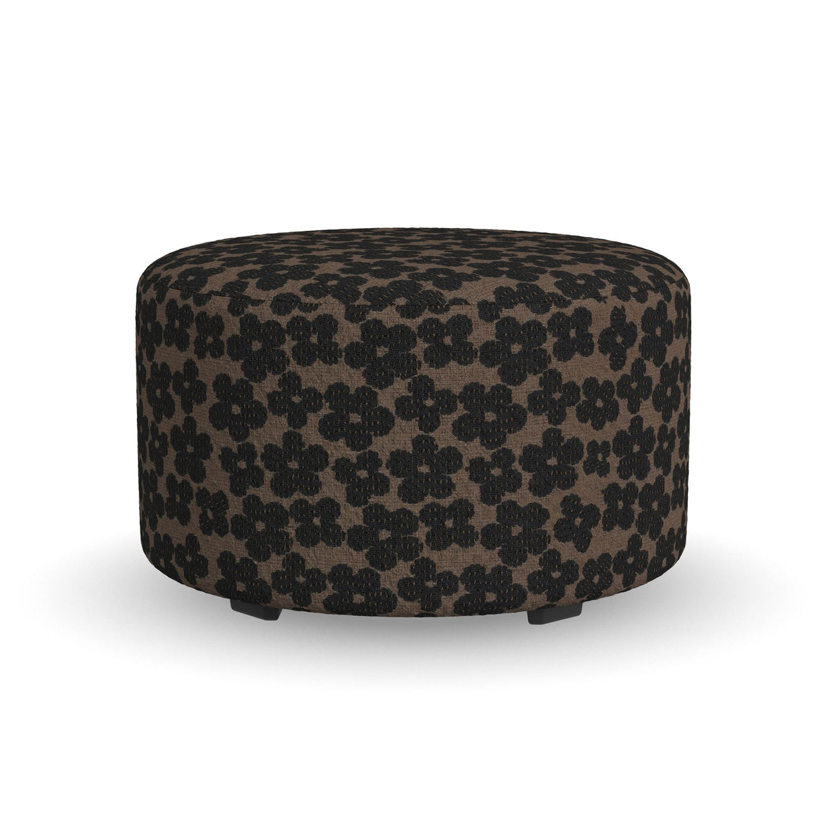 Pouf Fabric Cocktail Ottoman 22" W