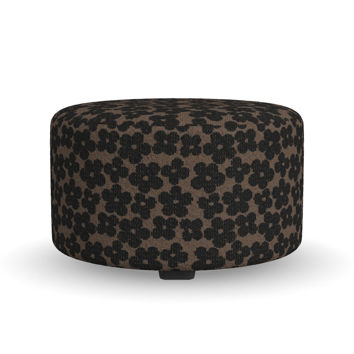 Pouf Fabric Cocktail Ottoman 22" W