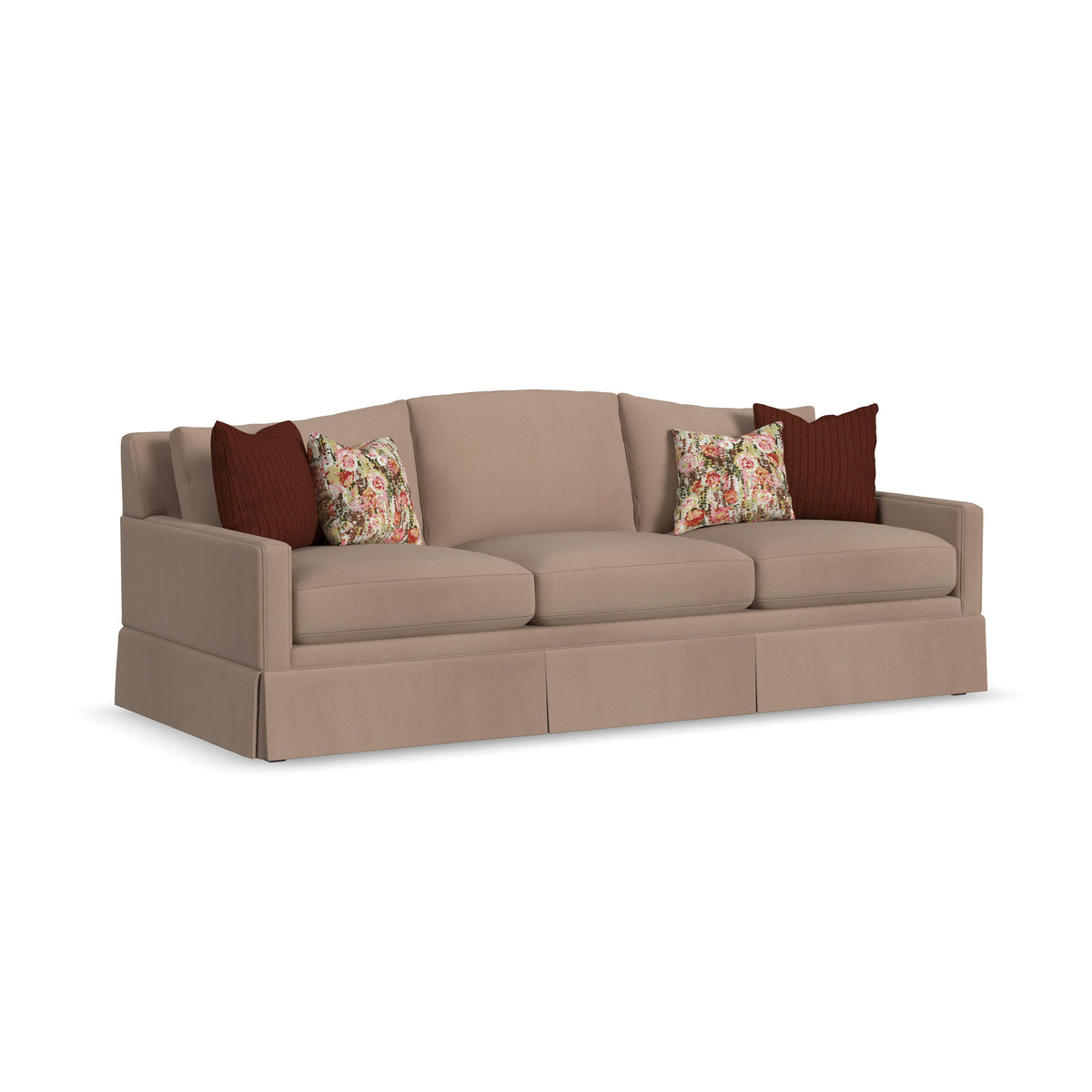 Lottie Fabric Skirted Sofa