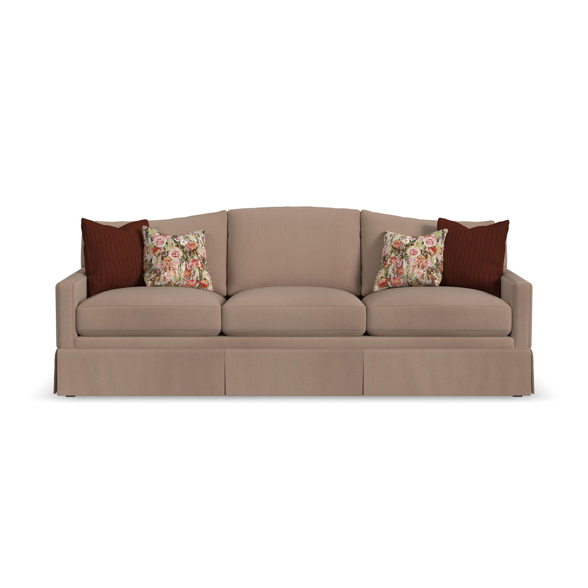 Lottie Fabric Skirted Sofa