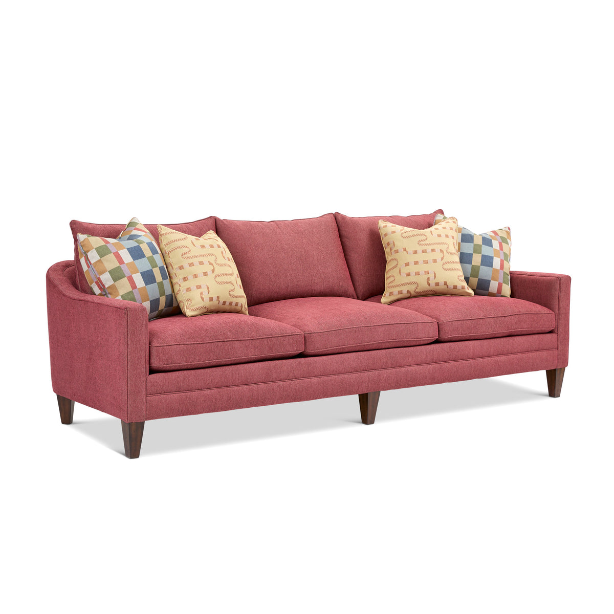 Eleanora Fabric Large Three-Cushion Sofa