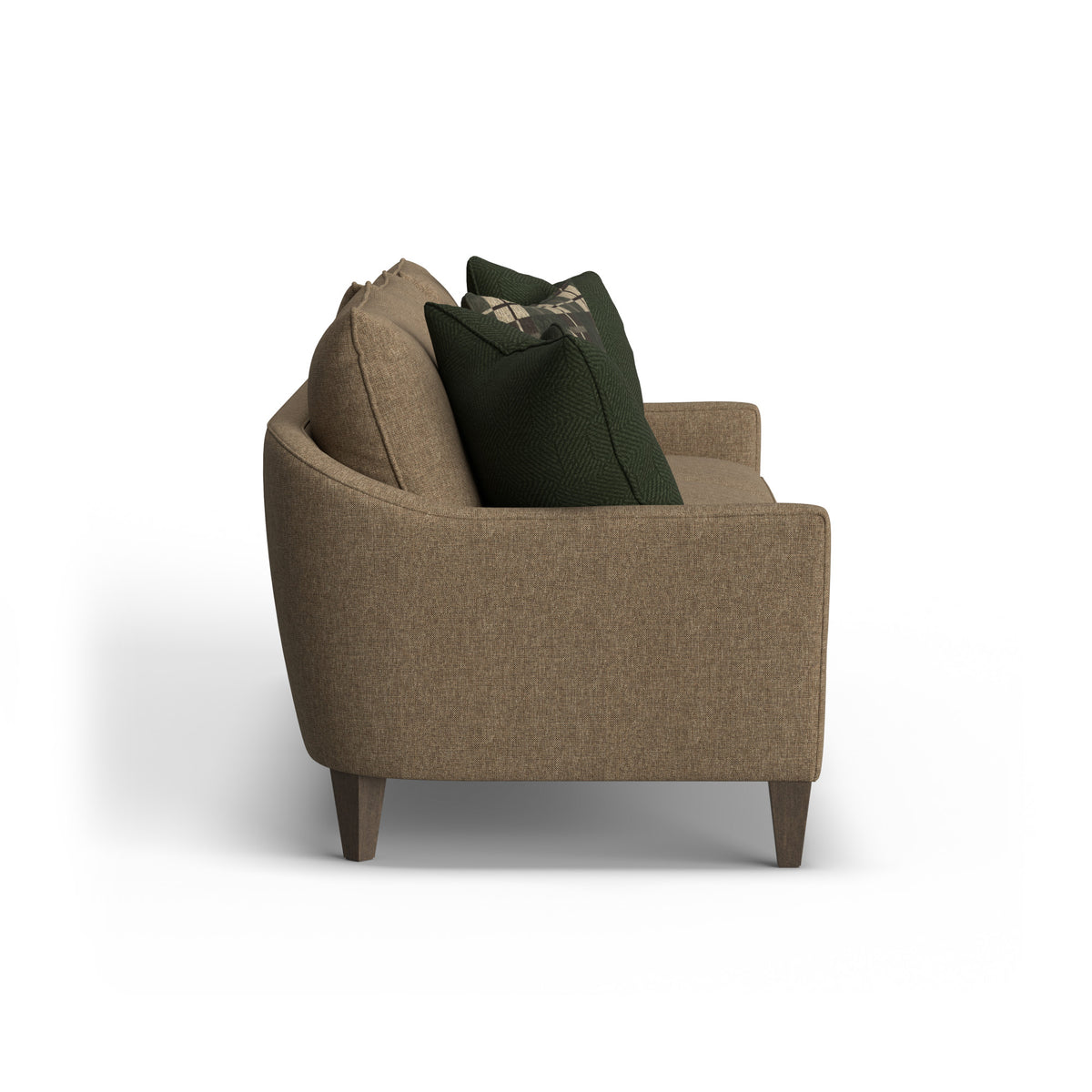 Eleanora Fabric Large Three-Cushion Sofa