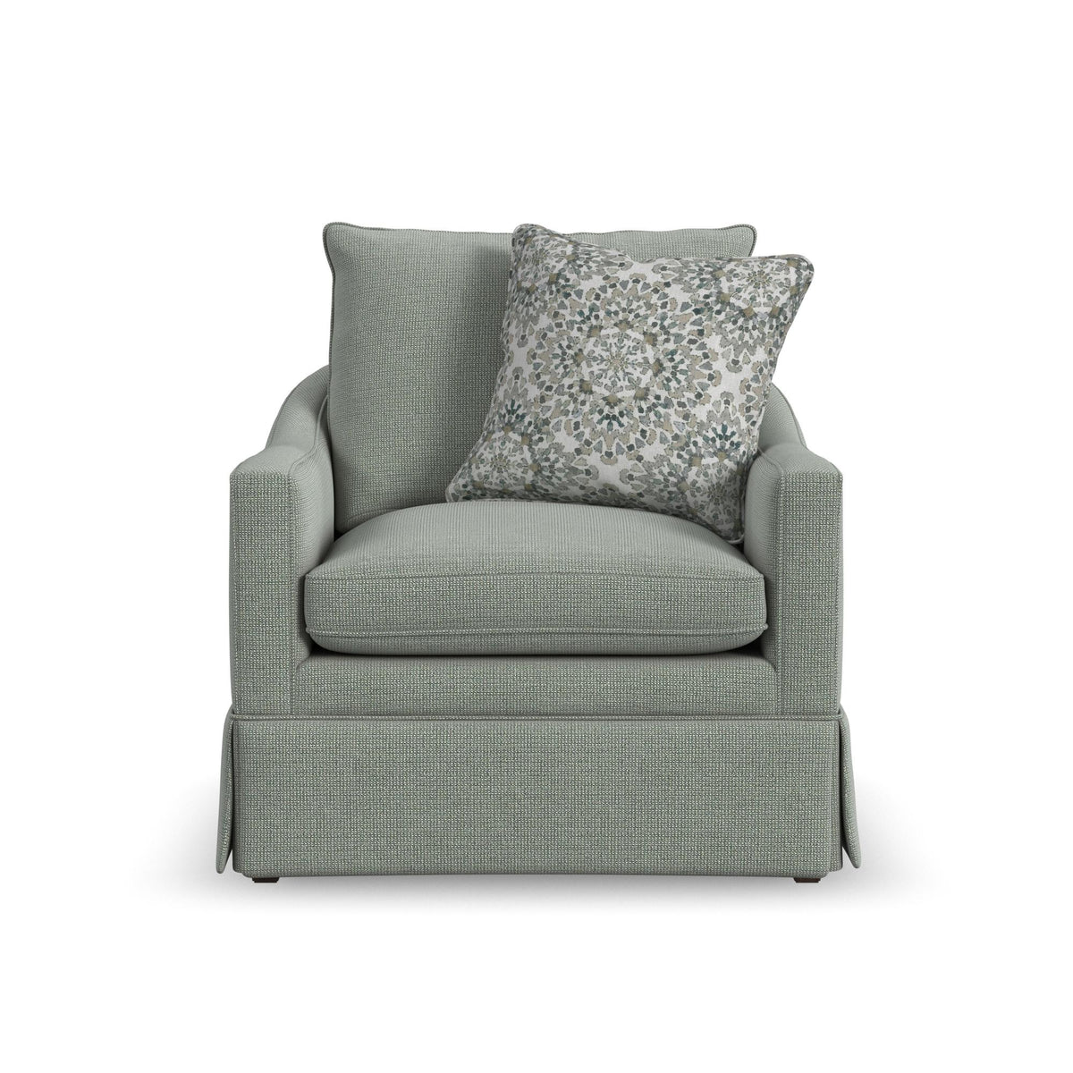 Eleanora Fabric Skirted Chair