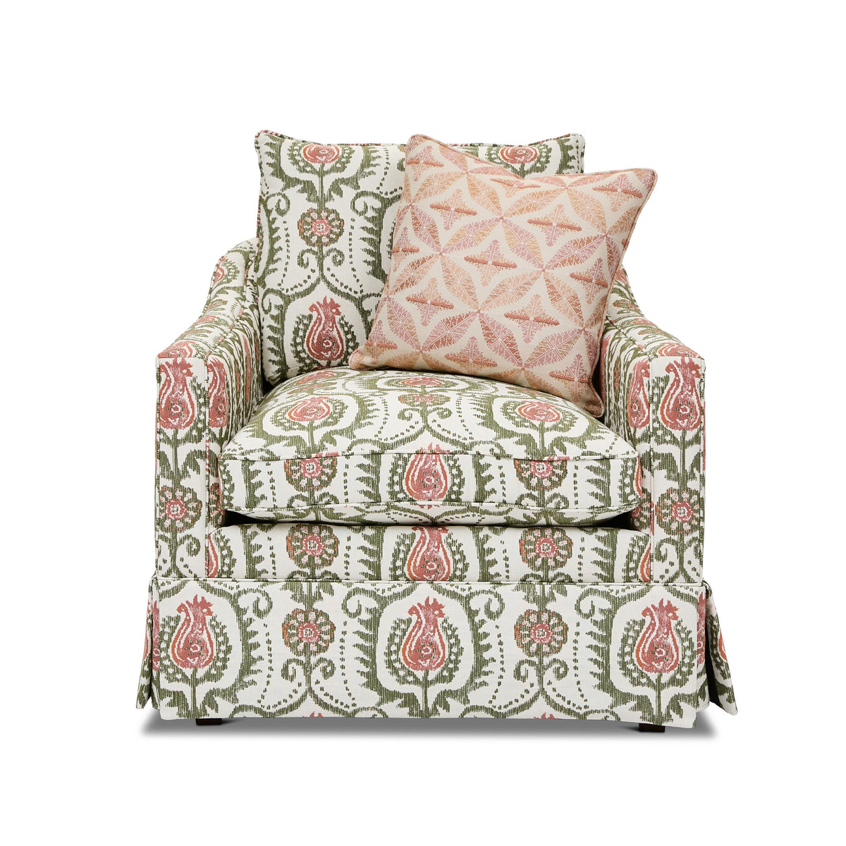 Eleanora Fabric Skirted Chair