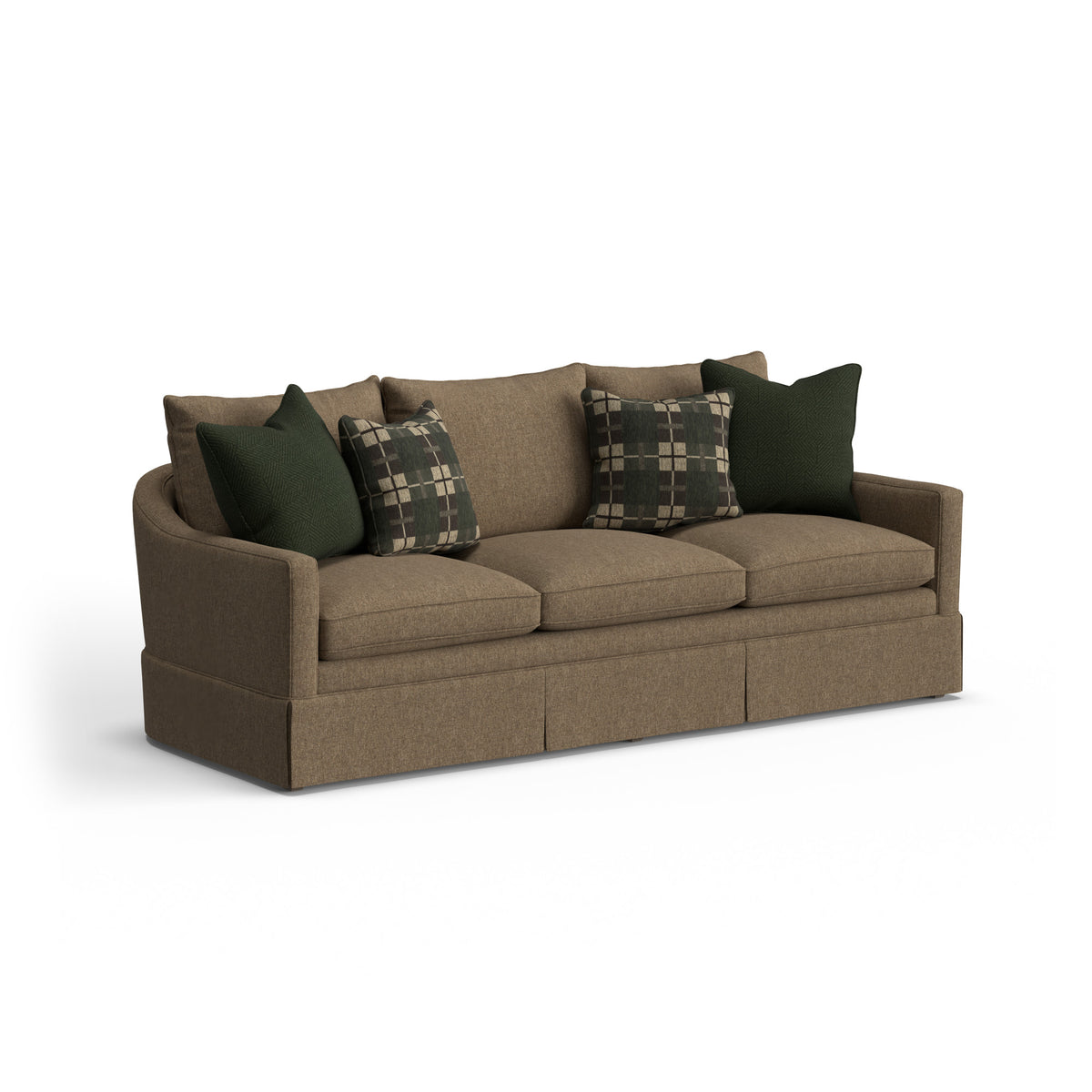 Eleanora Fabric Skirted Sofa